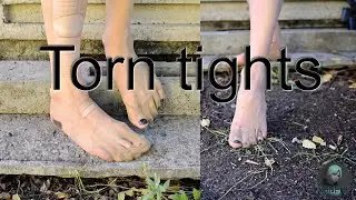 Torn tights