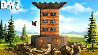 Building Our Overpowered Tower Base in DayZ...