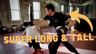 Sparring SUPER LONG TALL JKD Fighter (Breakdown)