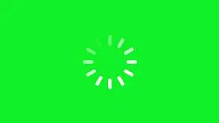 Green Screen Video | Loading Circle | Video Background | 100% Free Background Video