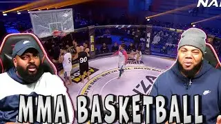 CLUTCH GONE ROGUE REACTS TO MMA BASKETBALL BY CHISELED ADONIS