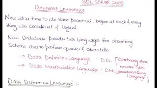 13- Data Definition Language In DBMS In HINDI | Data Languages In DBMS | DDL Language In DBMS - 1