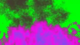 Fire smoke Green SCREEN  FREE FOOTAGE HD ANIMATION Pink blue