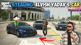 I Stole Elvish Yadav's New Mercerdes😨 | EVIL ARMY #gta5 #elvishyadav