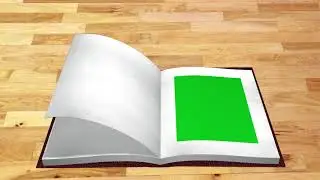 Book Opening Green Screen Kinemaster | Book Green Screen No Copyright | Book Page Flip Green Screen