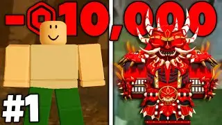 Noob To Godly But PAY To WIN Dungeon Quest!