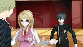MMD X Danganronpa:What is this hug?!