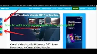how to add social share buttons on wordpress - add social share buttons in wordpress 2021