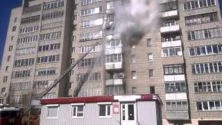 Пожар Киров Ломоносова 18