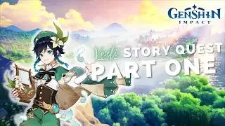 Genshin Impact - VENTI STORY PART ONE - Soft Spoken ASMR with Keyboard and Mouse Sounds