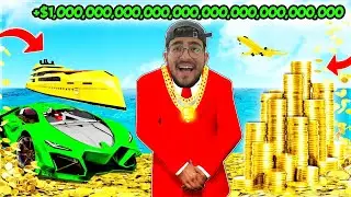 חי כמו מיליארדר ל24 שעות בGTA V!!