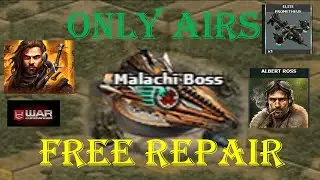 War Commander- MALACHI BOSS BASE /  FREE REPAIR/ ONLY AIRS / 21-01-2024