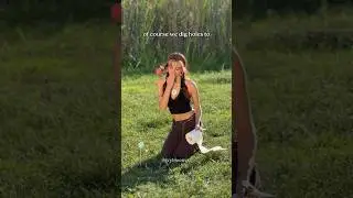 Every camping girl does this 🏕️