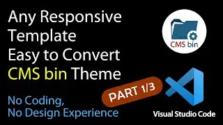 Any Responsive Template Easy to Convert CMS bin Theme (Part 1/3)