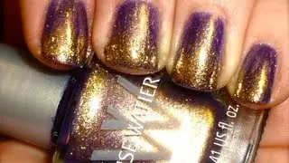 Easy Glitter Ombre Nails