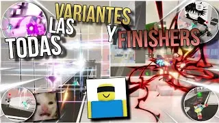🔥 ¡TODAS las VARIANTES y FINISHERS de Jujutsu Shenanigans! 🔥