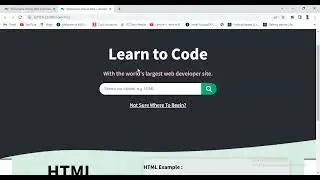w3schools  clone HTML, CSS, Python, SQL section part - 2 html css and javascript