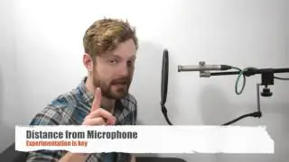 voice over recording microphone placement