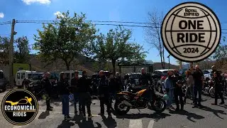Royal Enfield One Ride 2024 - Spain - Almería - Norman my Himalayan 411 And I Riding With Friends