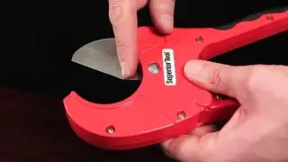 Superior Tool One-Handed 2" PVC Ratcheting Cutter