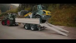 Müller Mitteltal Tandem Kippanhänger der landwirtschaftliche