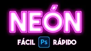 COMO CREAR TEXTO DE NEÓN con PHOTOSHOP 2023💥