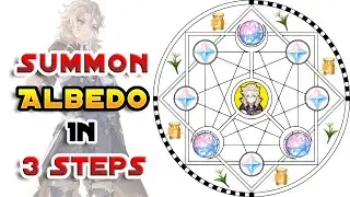 Albedo Pull Ritual | How to Summon Albedo | Genshin Impact