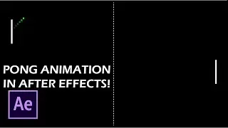 Pong Animation in After Effects - (Wiggle Expression)