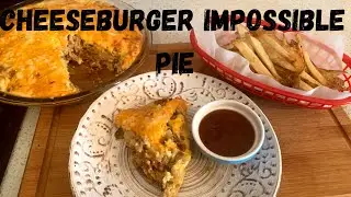 Cheeseburger Impossible Pie! Bisquick recipe ! Jim’s Kitch Kitchen!! Click arrow under video