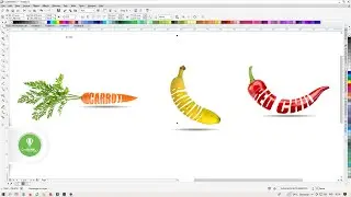 Photo Manipulation - Typography 3D effect in Coreldraw Tutorial #arex_id  #coreldraw #viralvideo