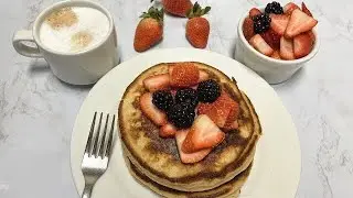 Keto Almond Flour Pancakes ( Gluten Free )