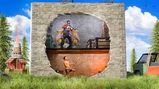 I lived Inside players Bases (rust glitch)