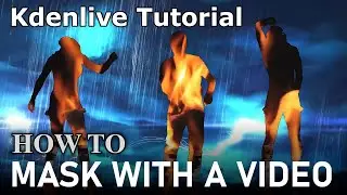 How to Mask with a Video - Kdenlive Tutorial