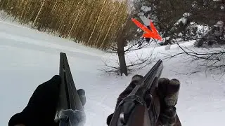 БАТЯ выбрался в ЛЕС, много СТРЕЛЯЛИ, мало ДОБЫВАЛИ... Охота на ЗАЙЦА! Сезон 2023 - 2024г. #17