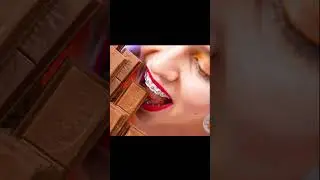 The brutal eating of kitkat