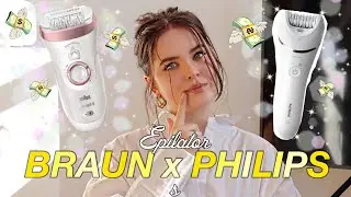 Hair REMOVAL Braun vs Philips epilator ? review