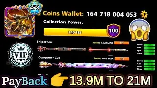 OMG 😱 13.9M To 21M Payback on Berlin 😳 164 Billion Coins 🤯 Cue Collection Power Rank 100 🕺8BP