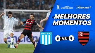 RACING 0 X 0 FLAMENGO - CONMEBOL LIBERTADORES 2025 | Paramount Plus Brasil