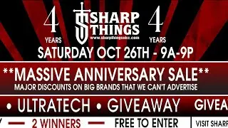 5 DAYS From now on October 26th we will be celebrating our 4 year anniversary!