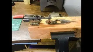 Knife Making - DIY Hand Sanding Jig/Vise/Clamp