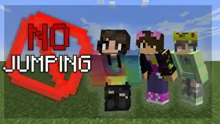 Minecraft But You Can't Jump... w/ AvaJC, Dragidos
