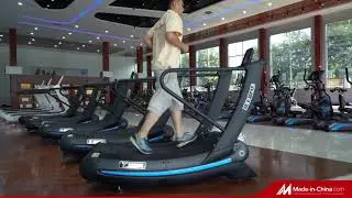 TZ-3000C Curve Treadmill Zero Maintenance System