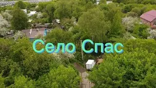 Russia.  Moscow.  Village Spas from a bird's eye view dji mini2.Село Спас с высоты dji mini2