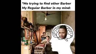 Pov : You are trying to find other Barber #shorts #memes #barber