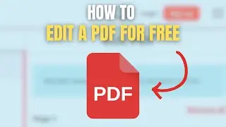How to Edit a PDF for FREE in 2025 🔥 | No Software Needed!