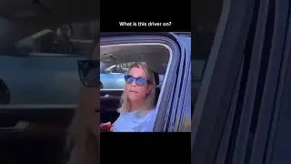 What is going on with this driver?  😳