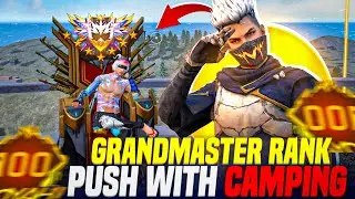 Best Camping Strategy For Solo Rank Push | Grandmaster Rank Push With Camping 👽🔥