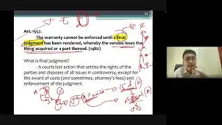 Conditions and Warranties Last Part | Code 959