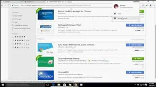 How to use Google Chrome Remote Desktop Extension for Different User Gmail Accounts grayed out accou