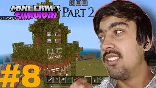 Tree house minecraft  | MINECRAFT SURVIVAL SERIES #8